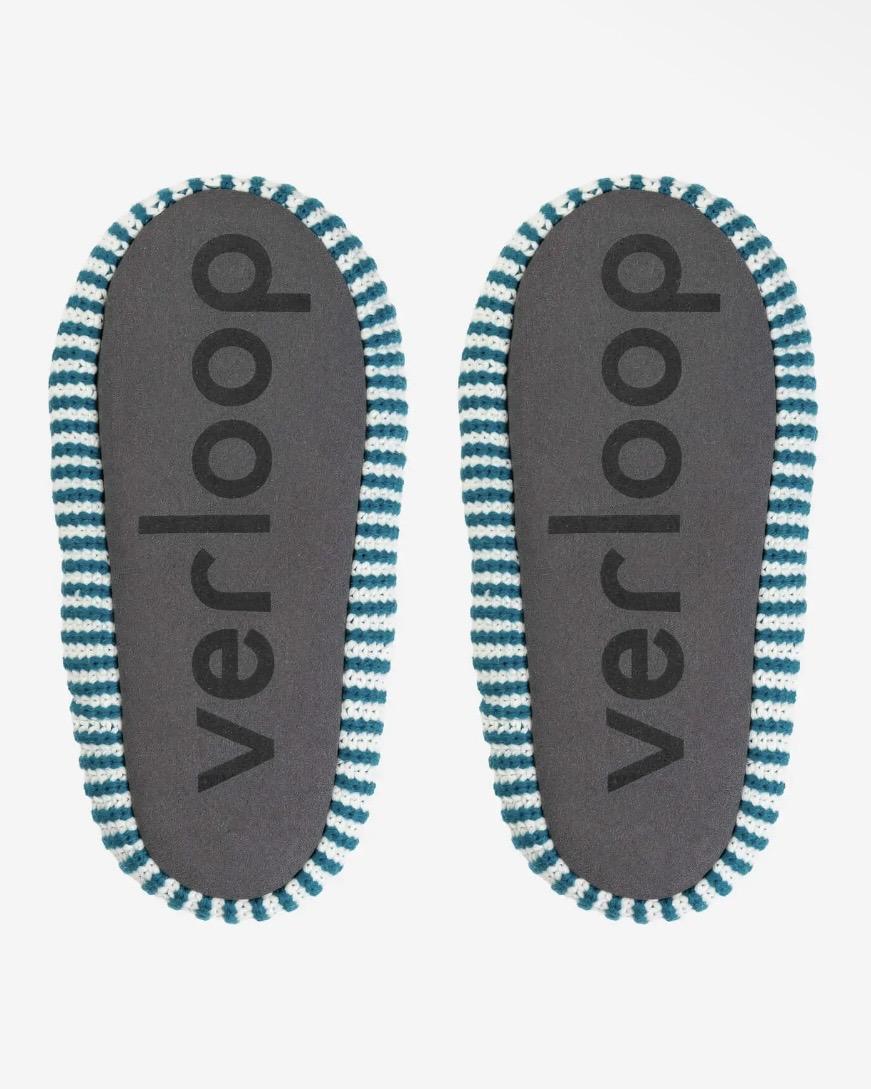 Verloop Pattern Patch Slide Slippers in Candy