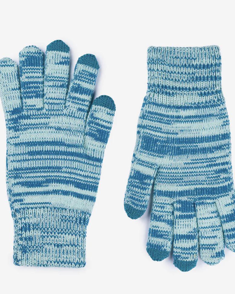 Verloop Twist Touchscreen Gloves in Jade Teal