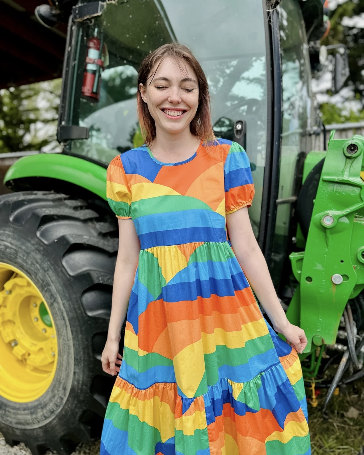 Nooworks Inanna Dress in Sunset Valley