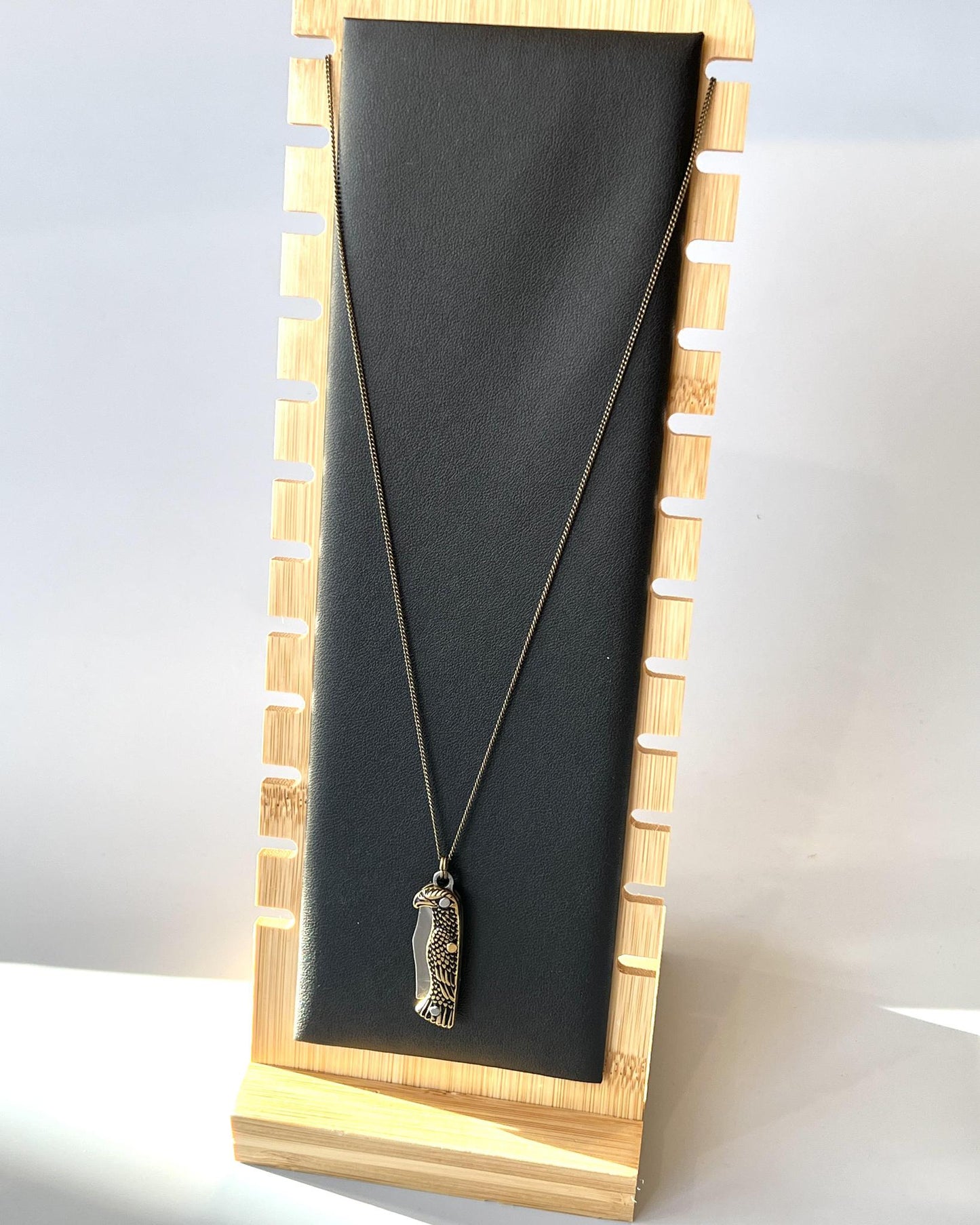 1979 Jewelry Knife Necklace 1.5 inch Eagle