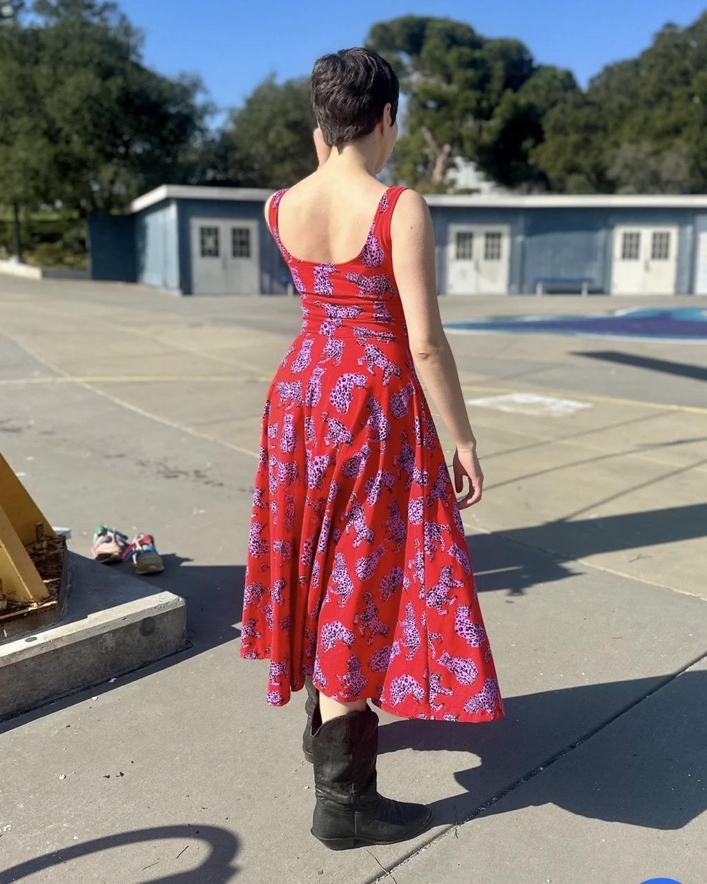 Nooworks Vacation Dress in Sondler Cat