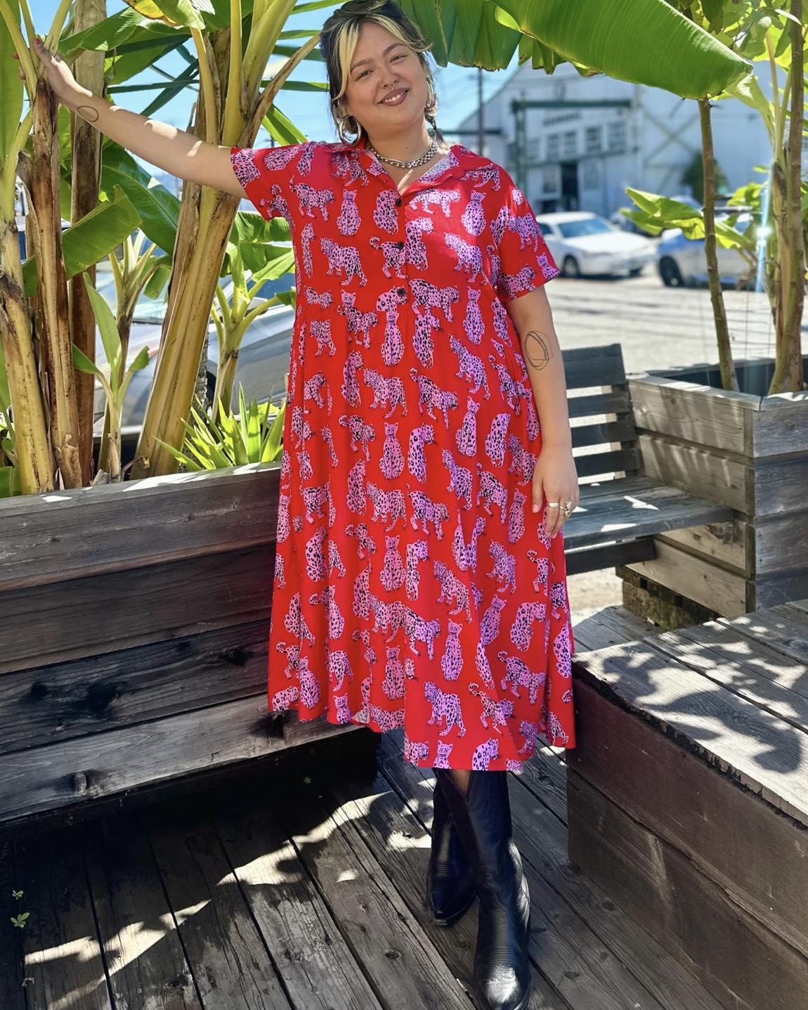 Nooworks Cassie Dress Sondler Cat - Medium, Large, XL