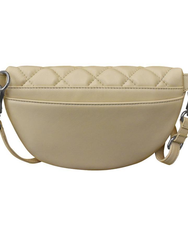ili Quilted Belt Bag in Stone