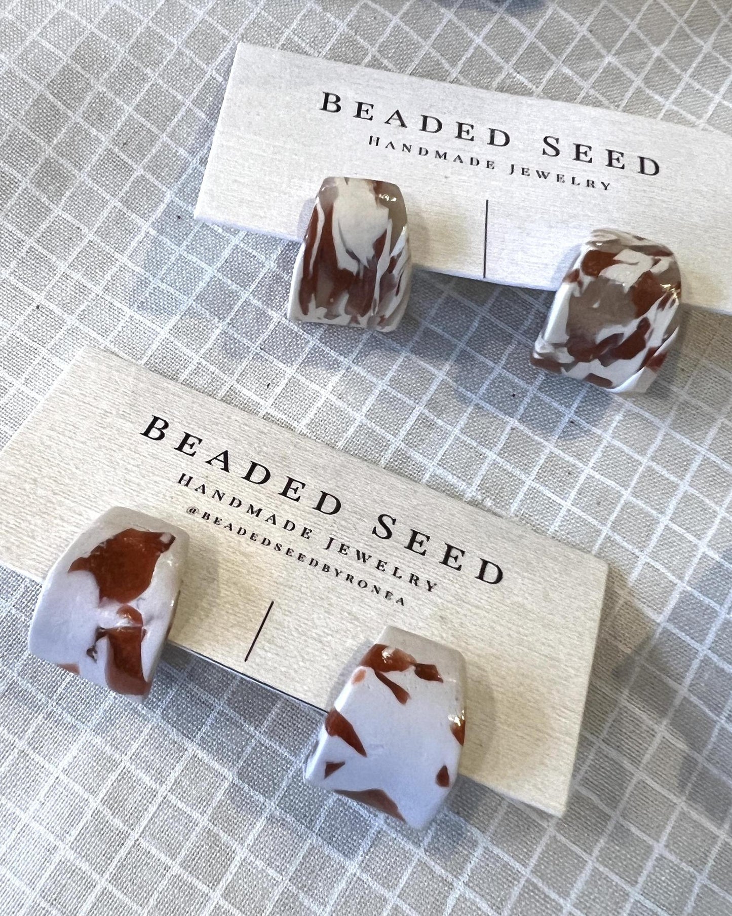 Beaded Seed by Ronea Birdie Earrings