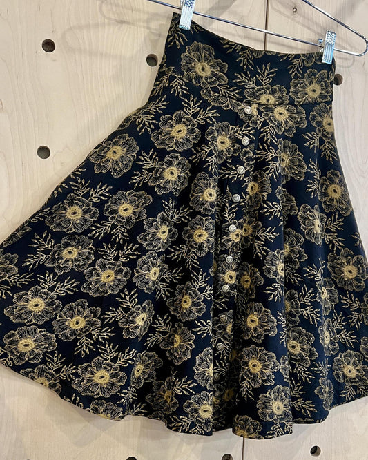 Effie's Heart Hiking Skirt in Anemone Print
