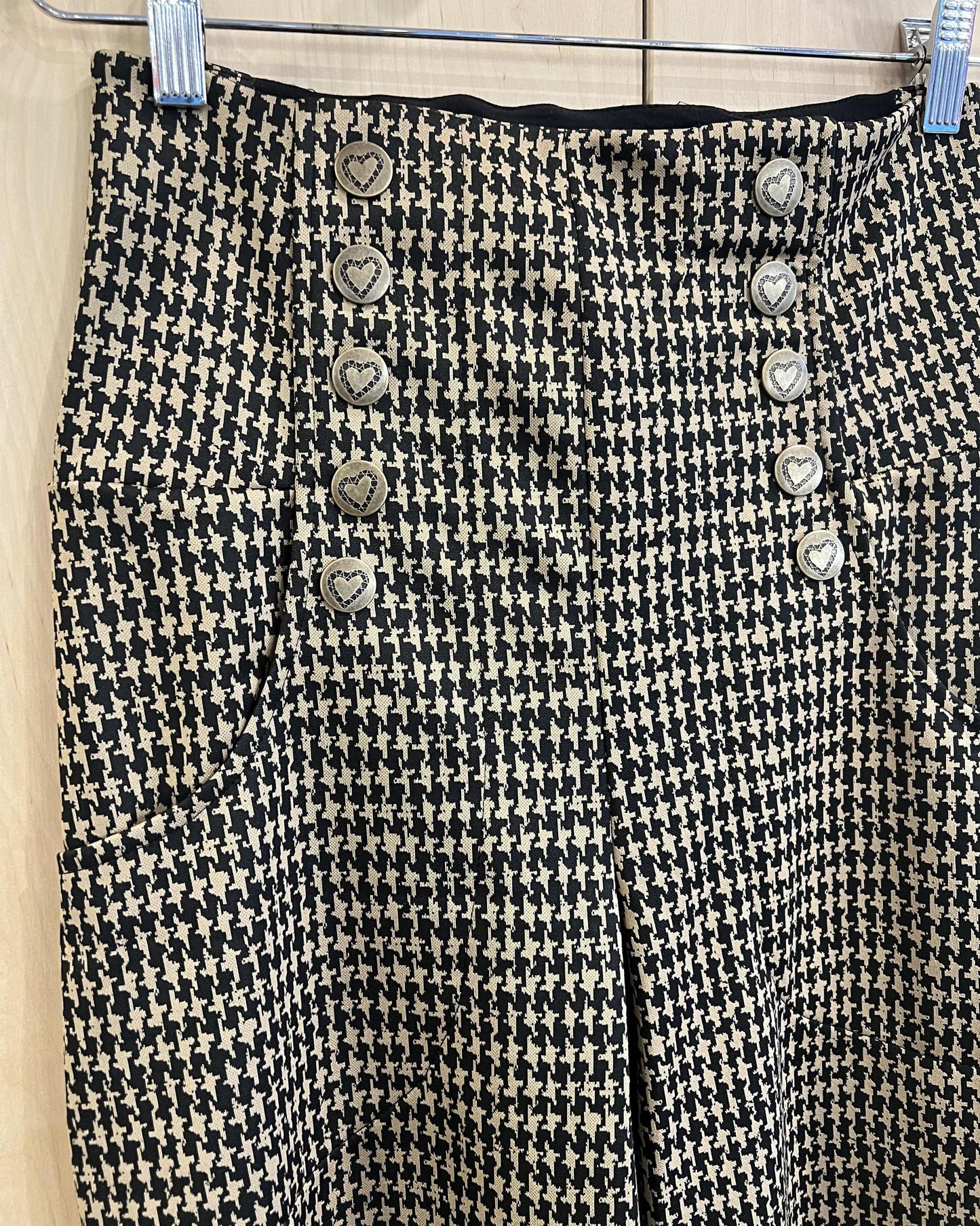 Effie's Heart Francis Pant in Brown Houndstouth