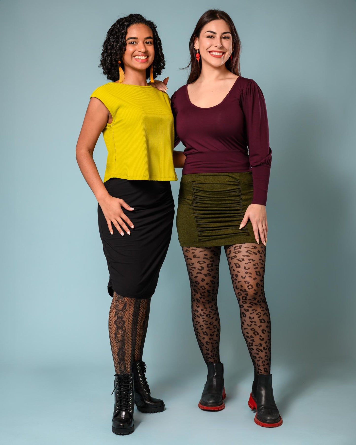 Squasht Valentina Skirt in Solid Black