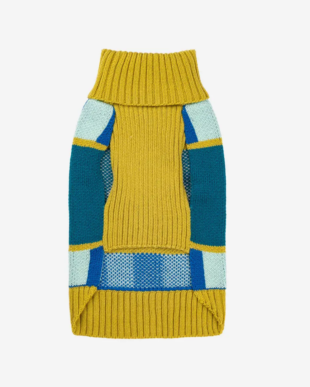 Verloop Stripe Dot Dog Sweater - Cobalt