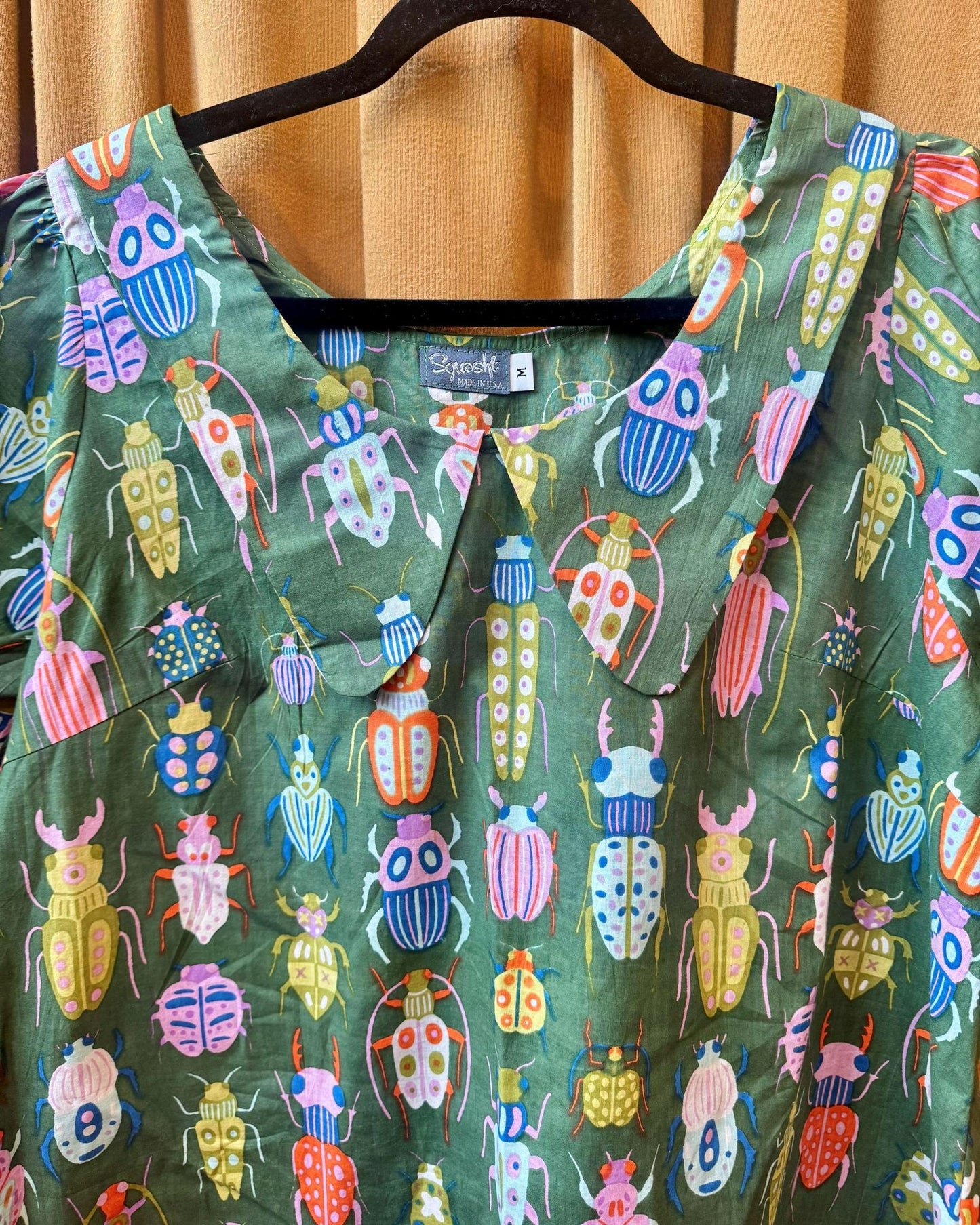 Squasht Charlotte Dress in Bugs - Size Small, XL, 2XL