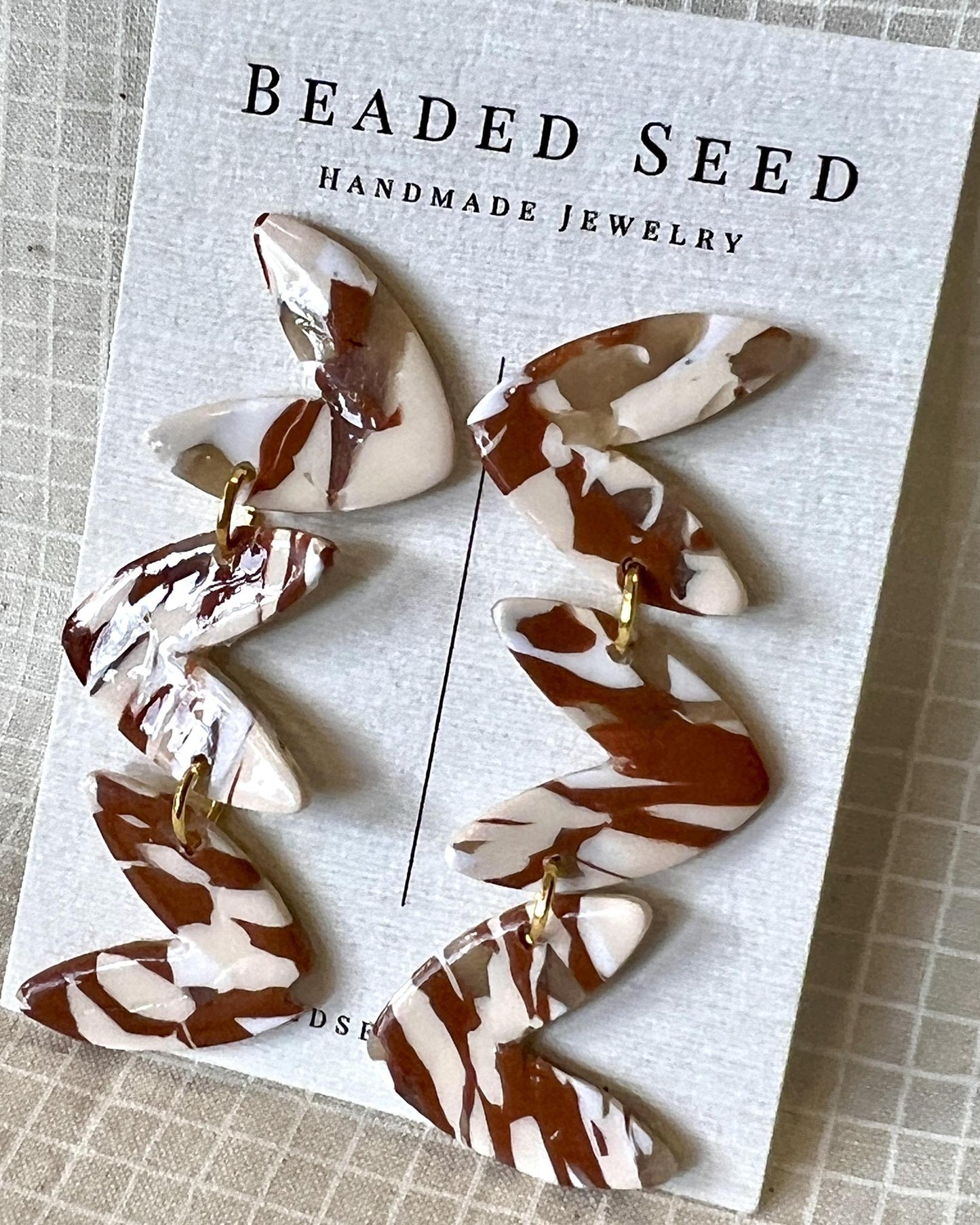 Beaded Seed by Ronea Levi Earrings