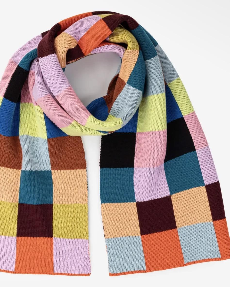 Verloop Color Patch Big Scarf in Sport