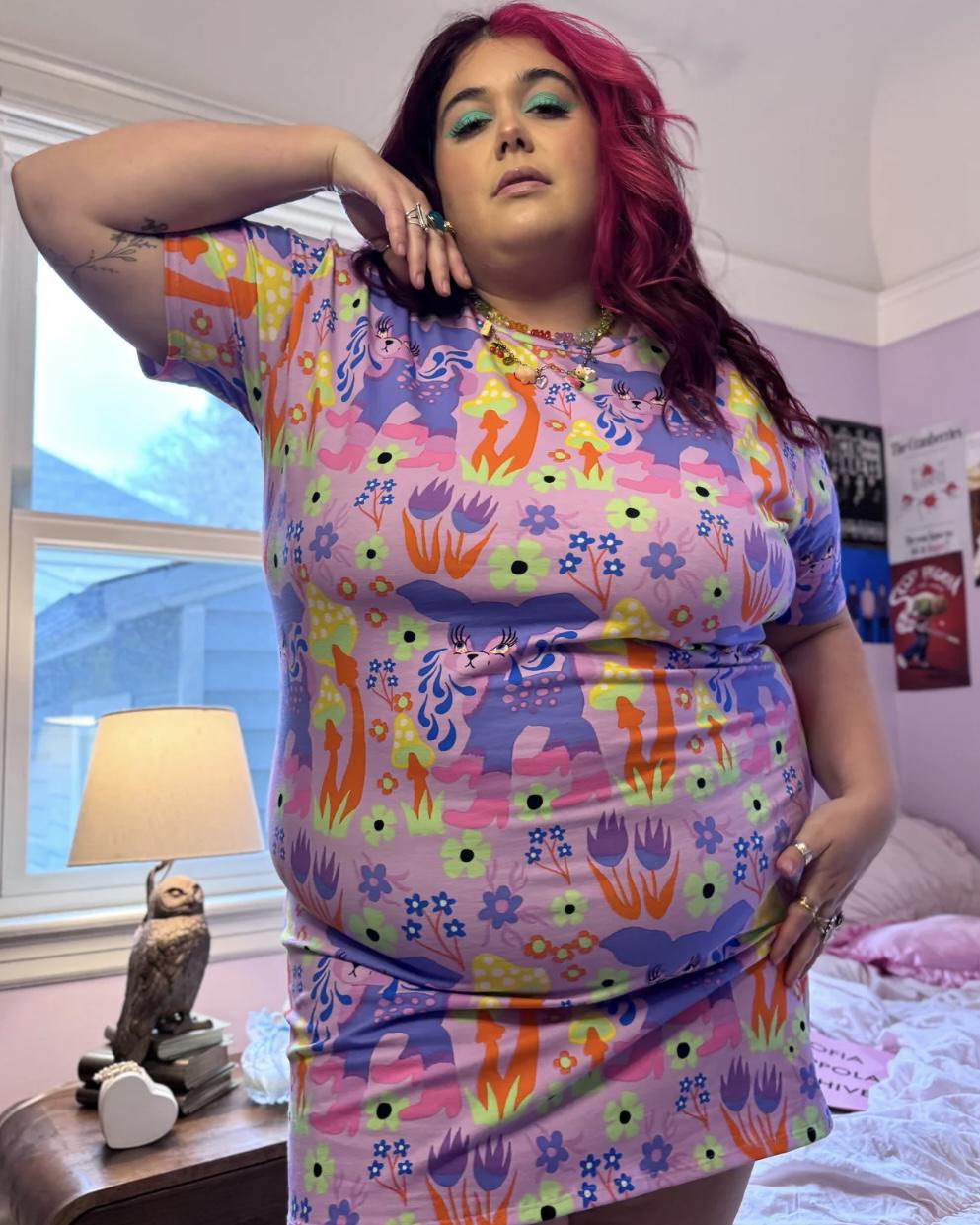 Nooworks Tee Dress Cry Baby - Last One - Size Medium - SALE