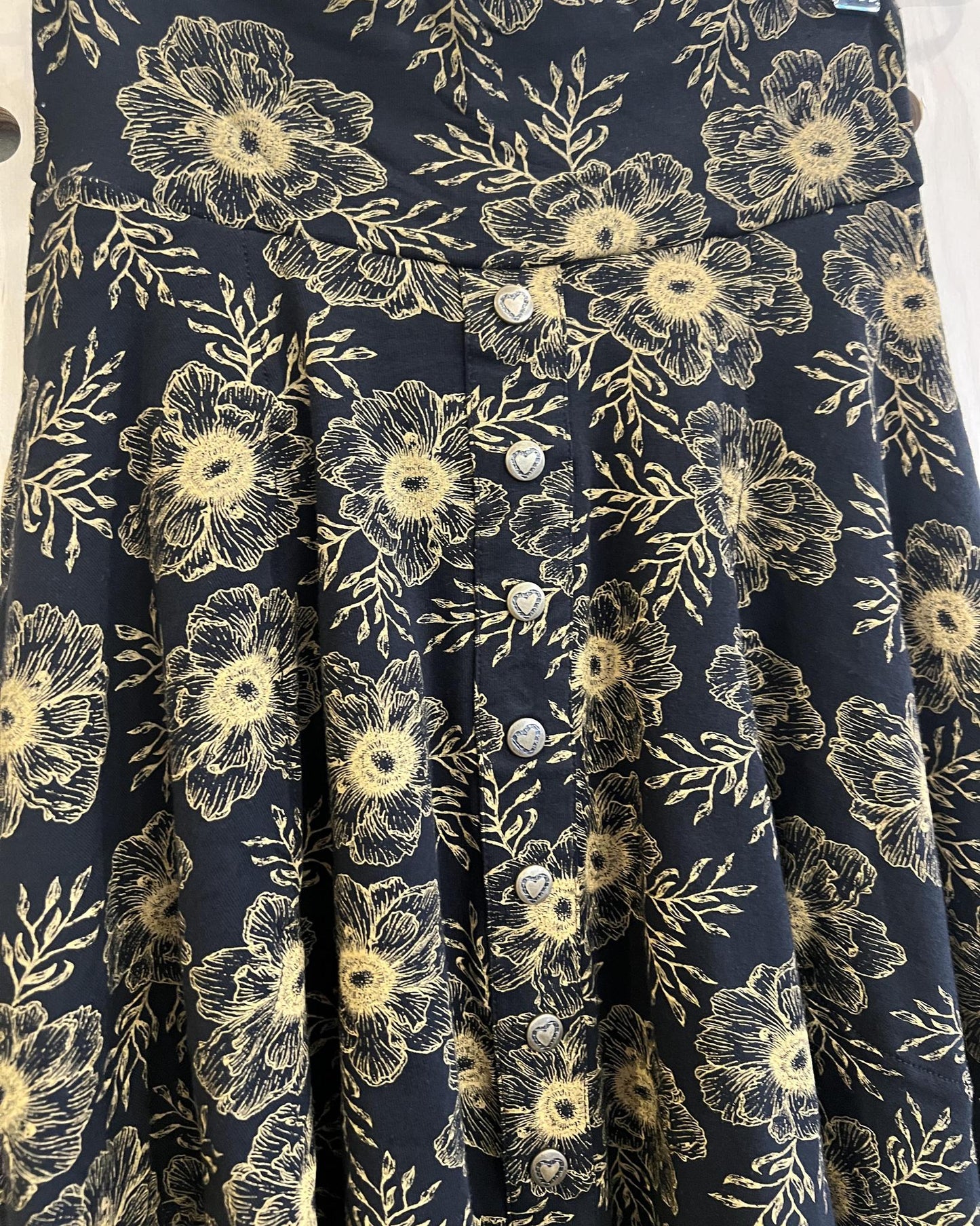 Effie's Heart Hiking Skirt in Anemone Print - Size XS - Last One - SALE