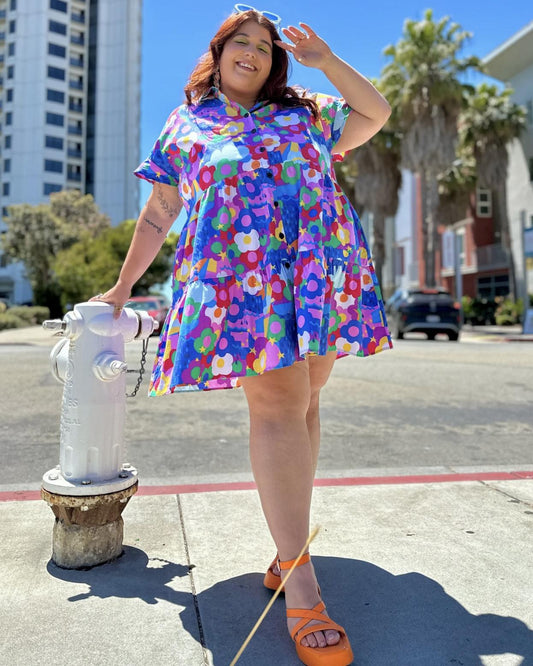 Nooworks Eloise Dress Summer Daze - Last One - Size Small - SALE