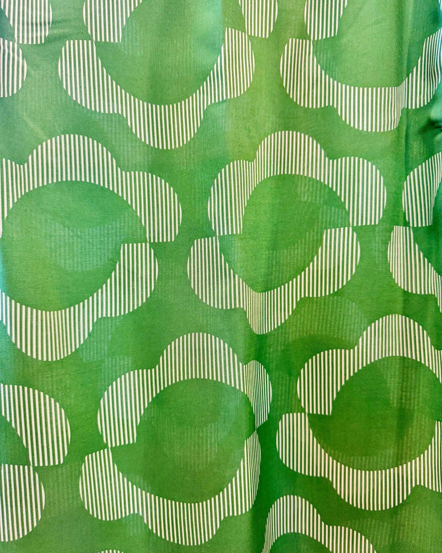 Squasht Puff Sleeve Top in Green Floral - Last One - Size Medium