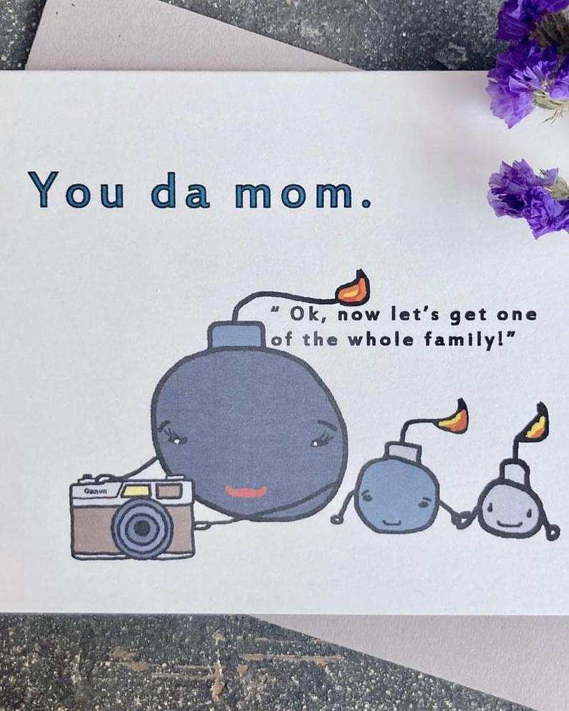 Heilo Cards You Da Mom