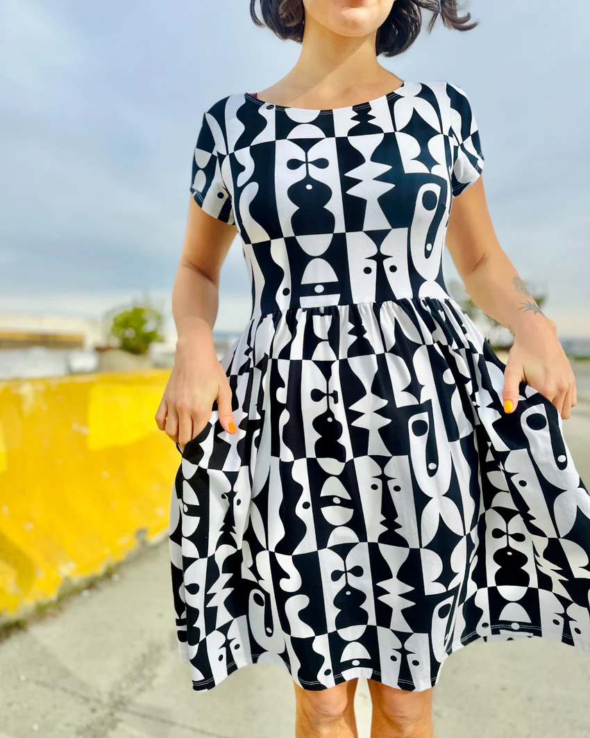 Nooworks Lucy Dress in Illusions