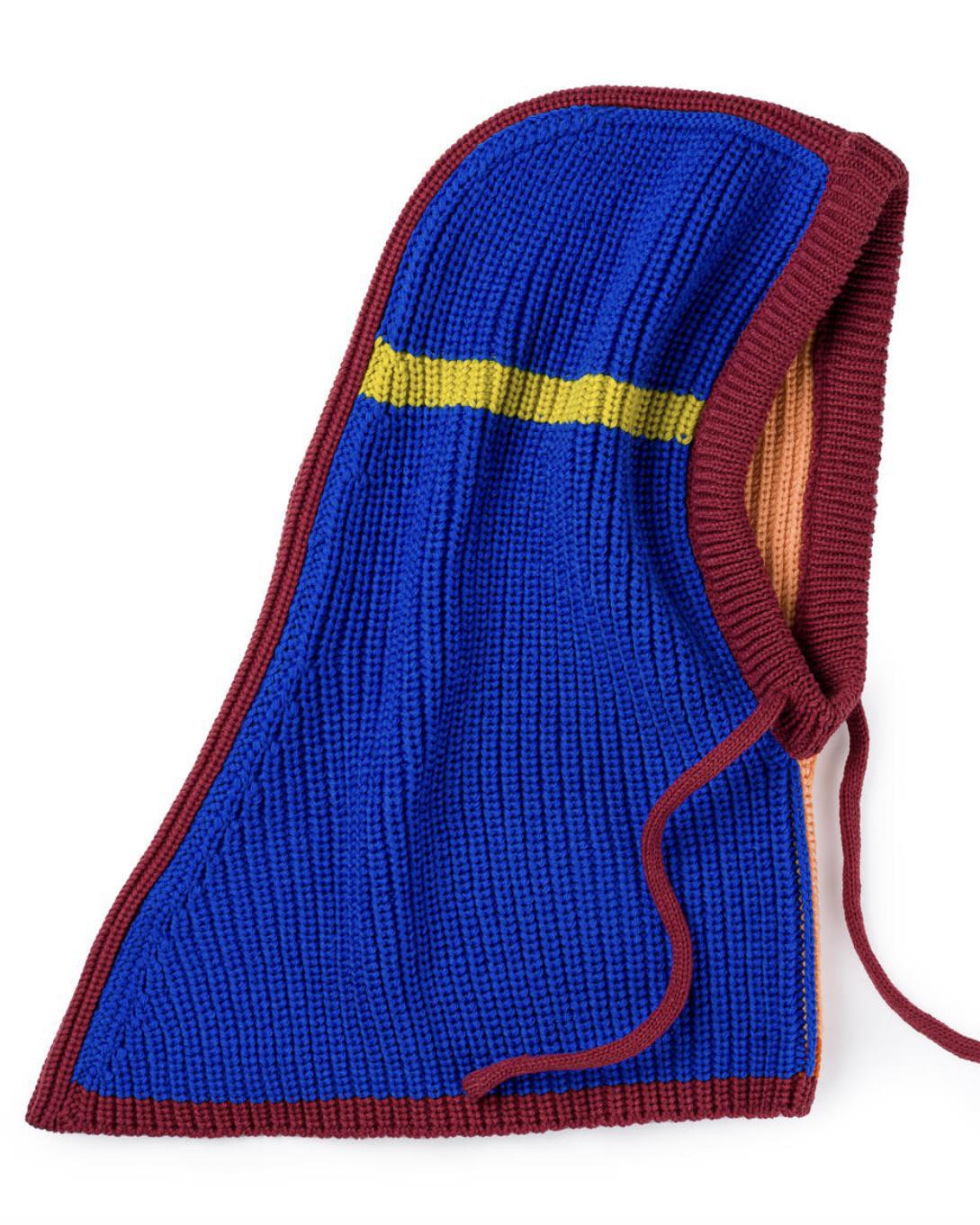 Verloop Outline Drawstring Hood Peach Cobalt - SALE