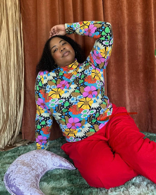 Nooworks Turtleneck Cosmic Floral