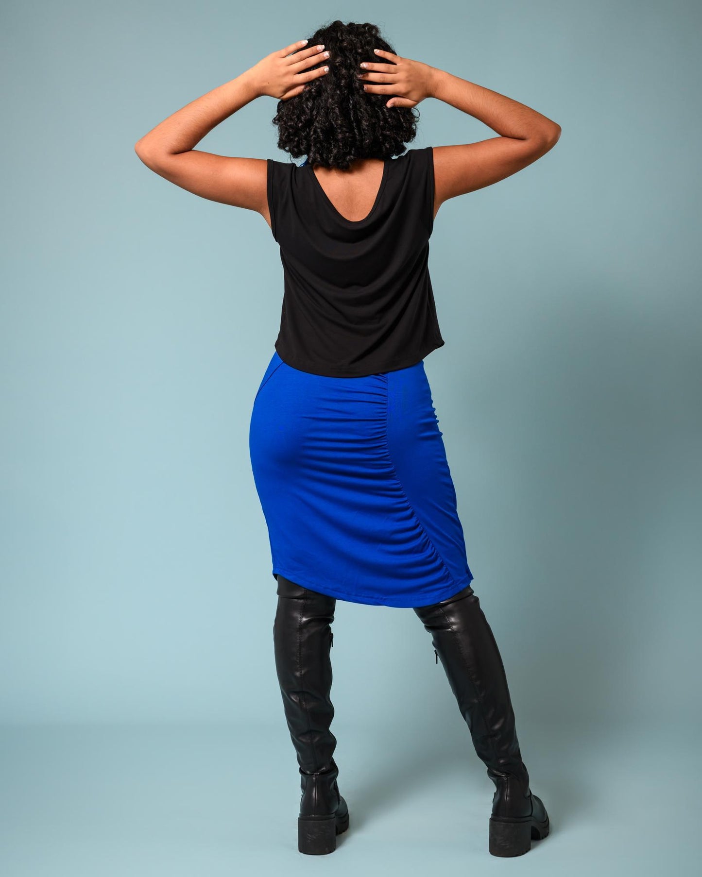 Squasht Valentina Skirt in Cobalt Blue