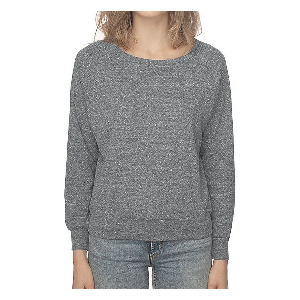 Supermaggie Raccoon Tri Blend Pullover in Lilac