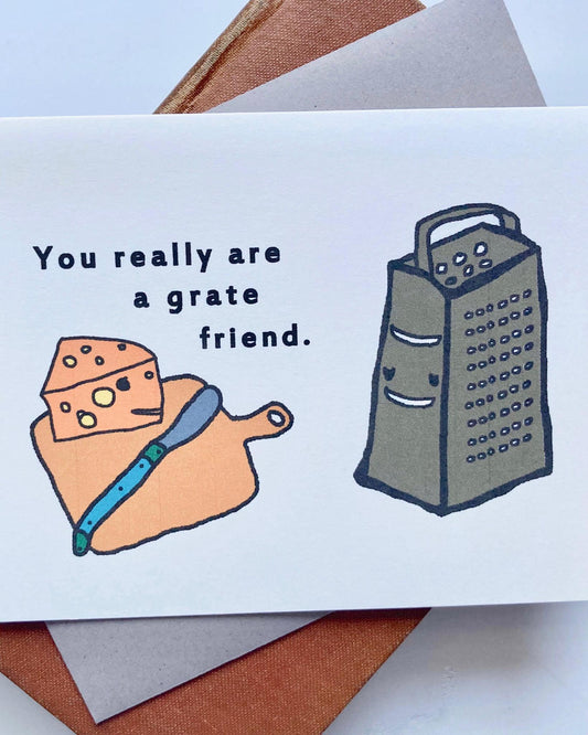 Heilo Cards You Really Are A Grate Friend Anytime Card