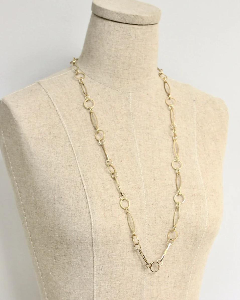David Aubrey Delicate Gold Chain Necklace
