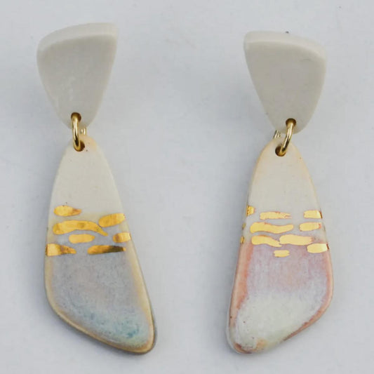 Lilikoi Proect Porcelain Daydream Drop Earrings