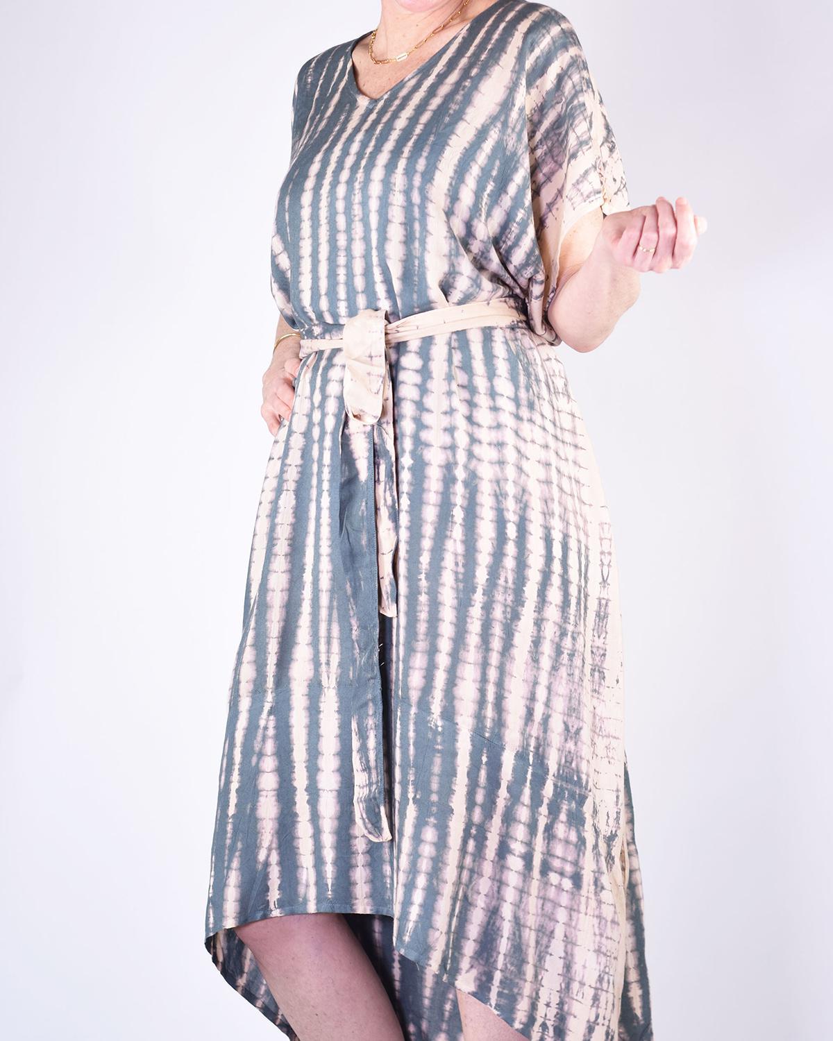 Txtile Tie Dye Swim Cover Up/Dress - Warm Sand