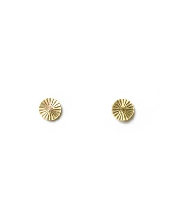 Michelle Starbuck Circle Starburst Studs