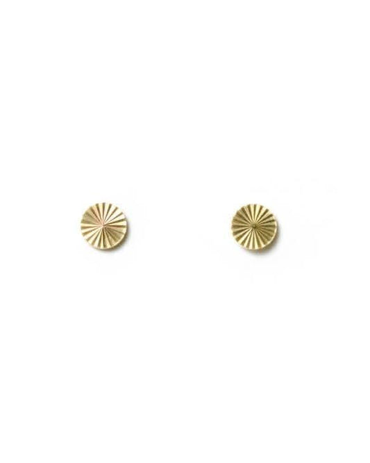 Michelle Starbuck Circle Starburst Studs