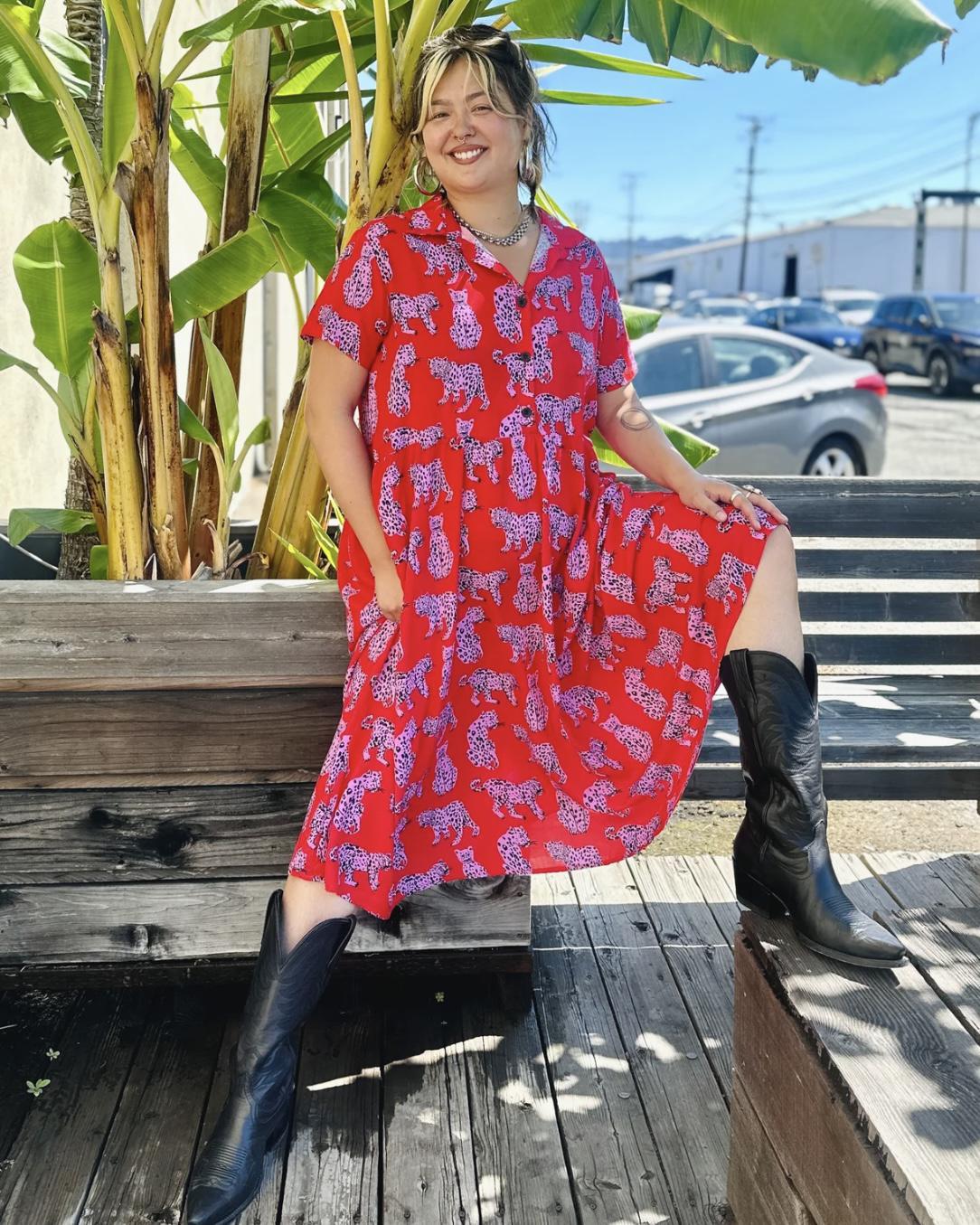 Nooworks Cassie Dress Sondler Cat - Medium, Large, XL