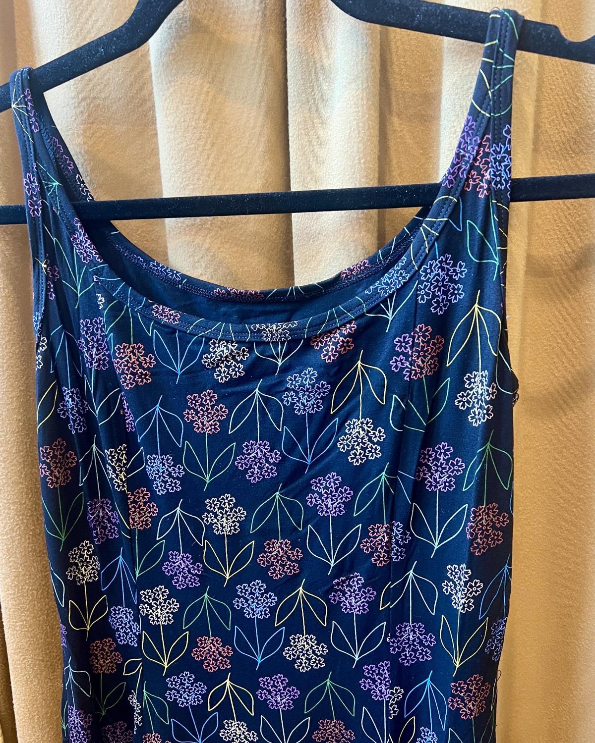 Effie's Heart Soliel Dress in Geranium Print