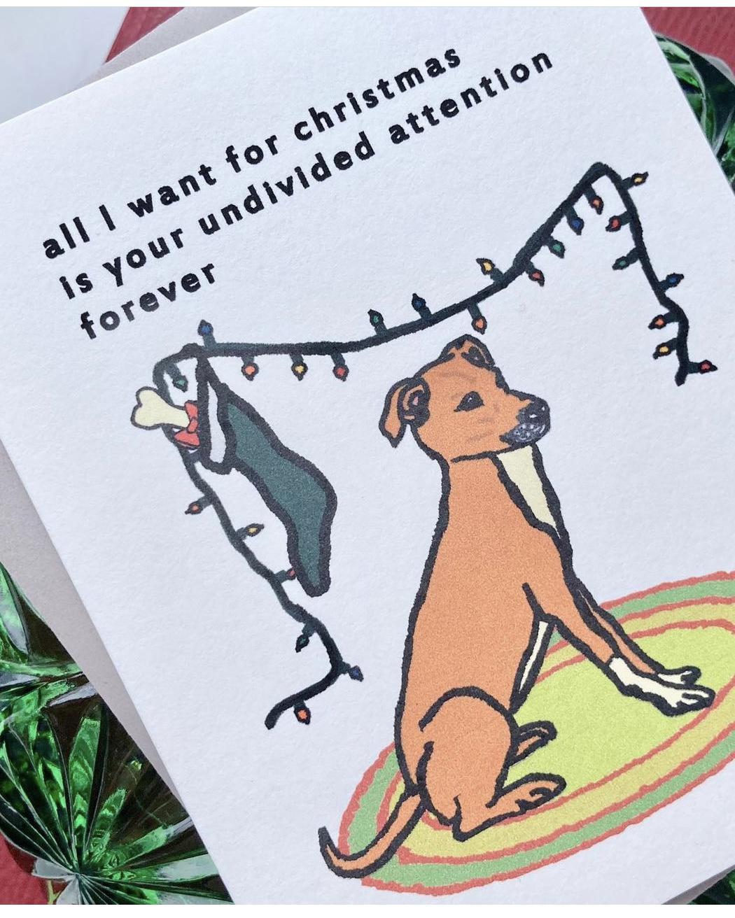 Heilo All I Want for Christmas is Your Undivided Attention Forever