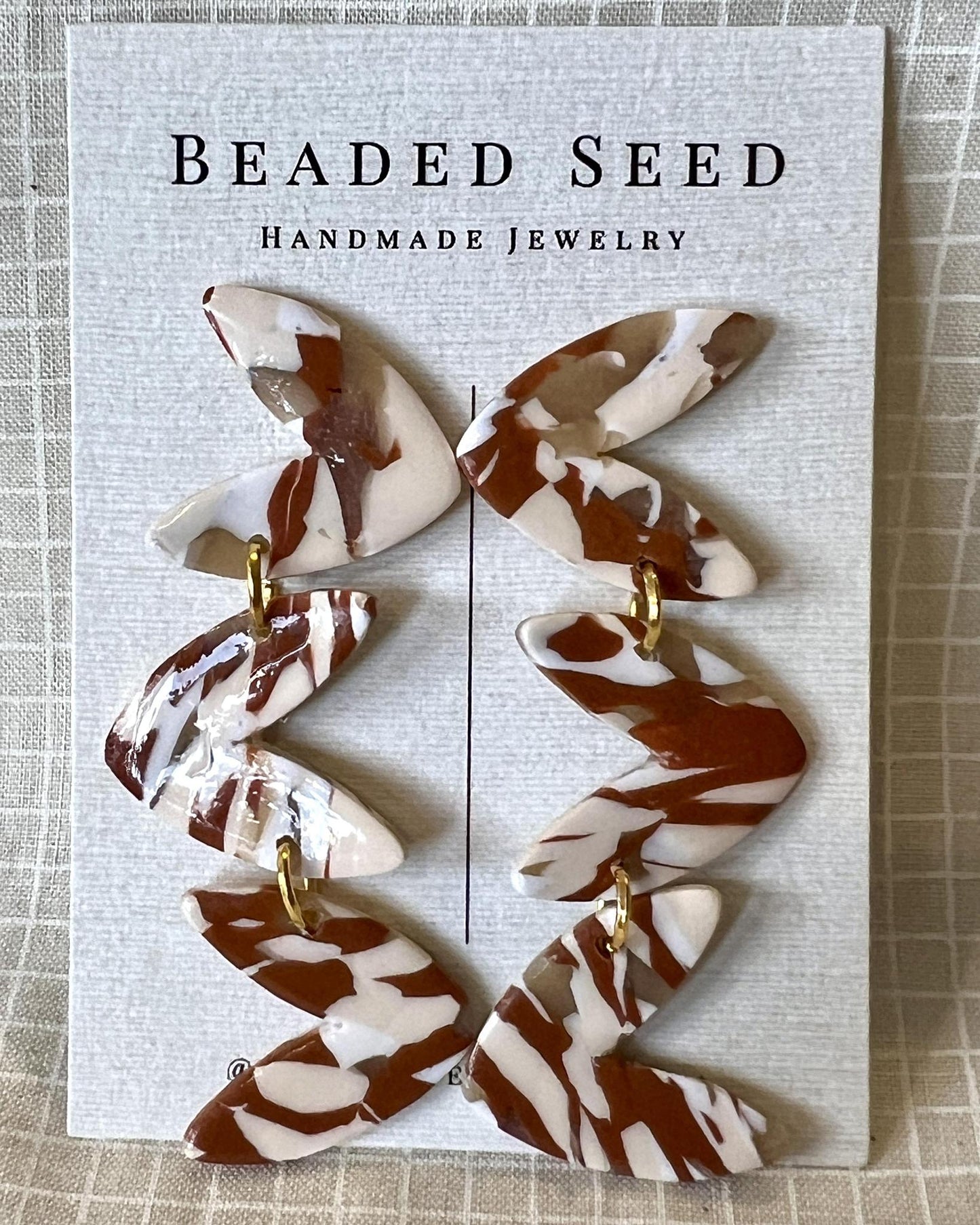 Beaded Seed by Ronea Levi Earrings