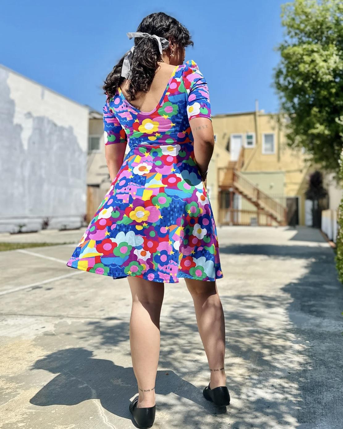 Nooworks Natalie Dress Summer Daze - Last One - Size XS