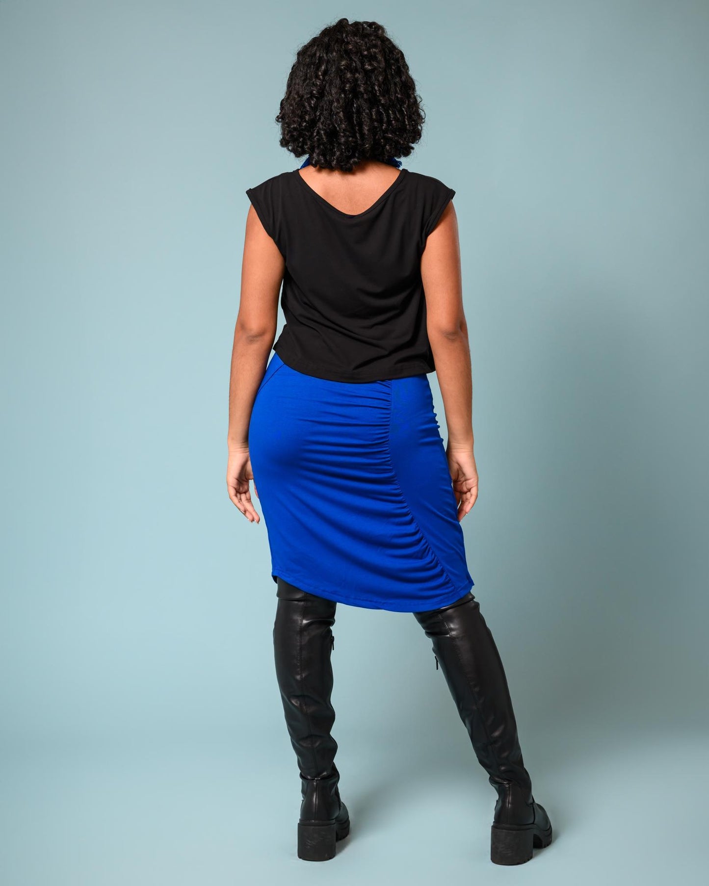 Squasht Valentina Skirt in Cobalt Blue