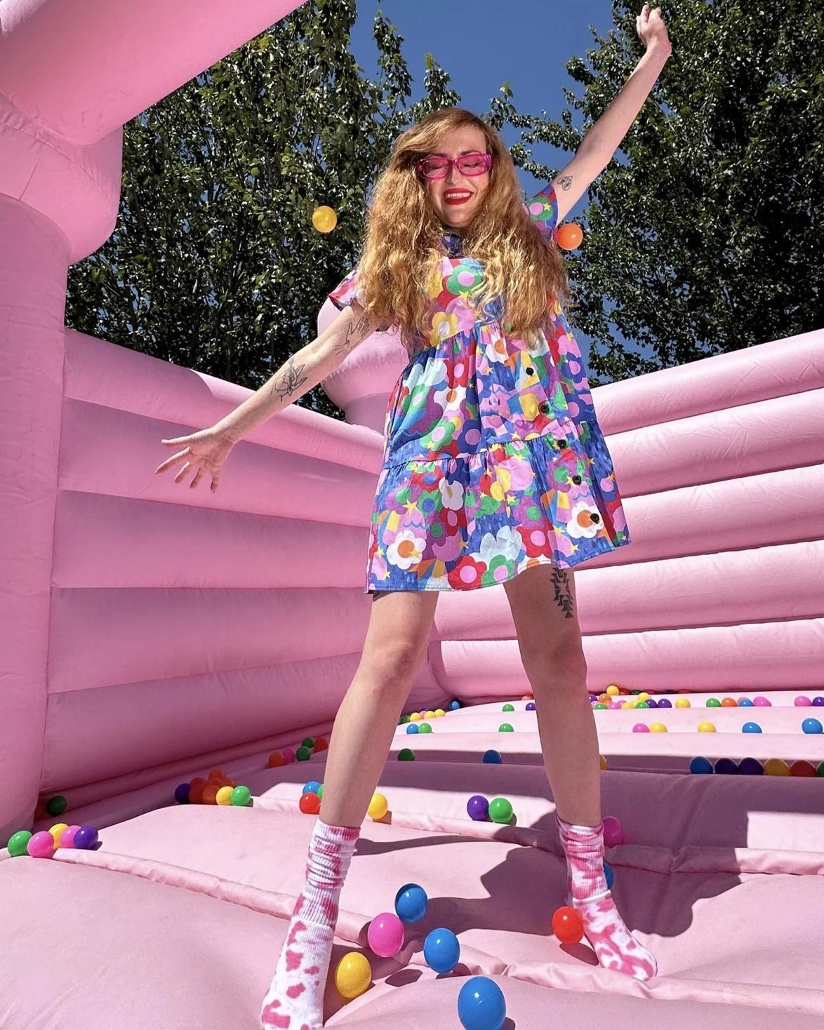 Nooworks Eloise Dress Summer Daze - Last One - Size Small - SALE