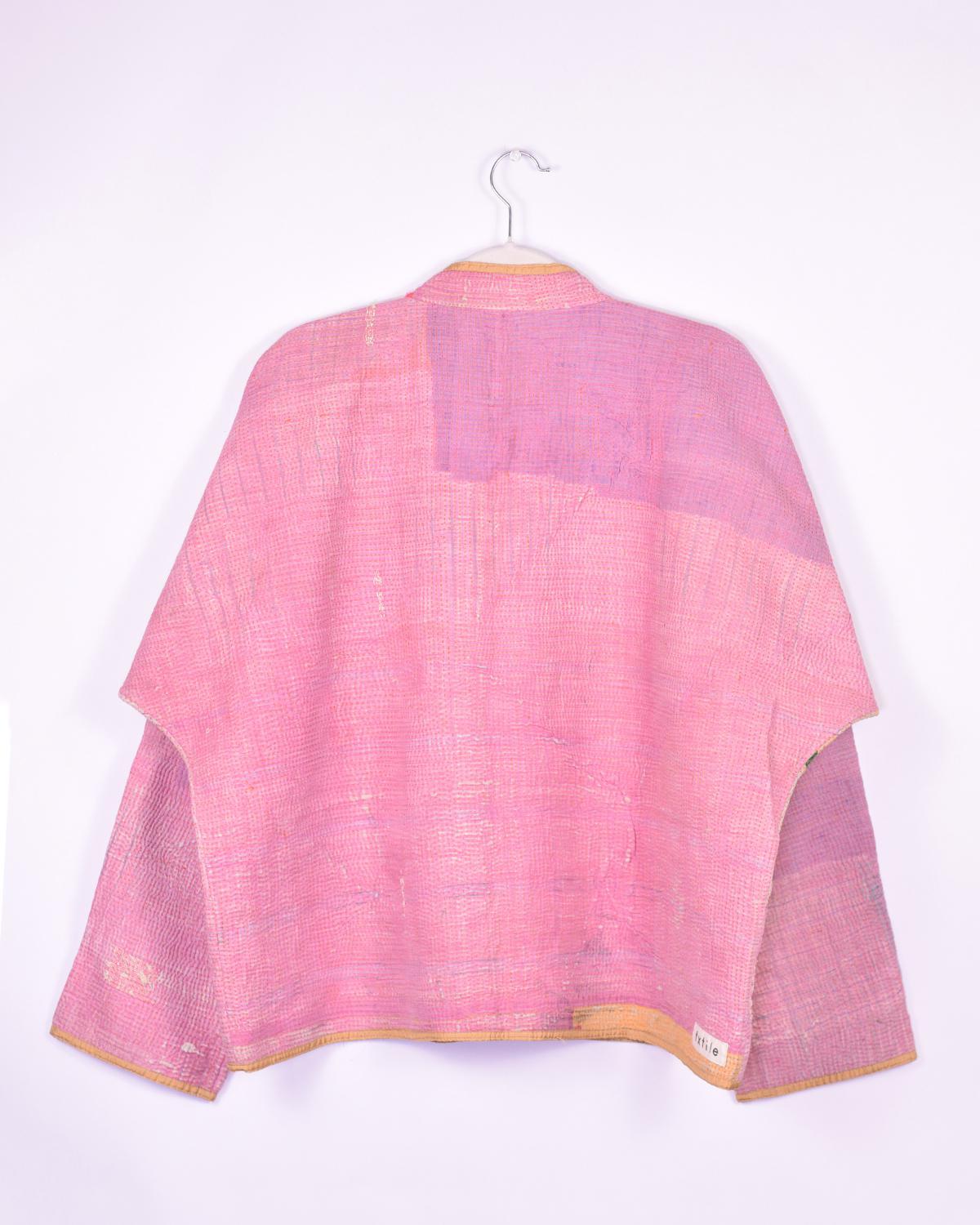 Txtile Charlie Aarya Quilted Reversible Patchwork Kantha Jacket