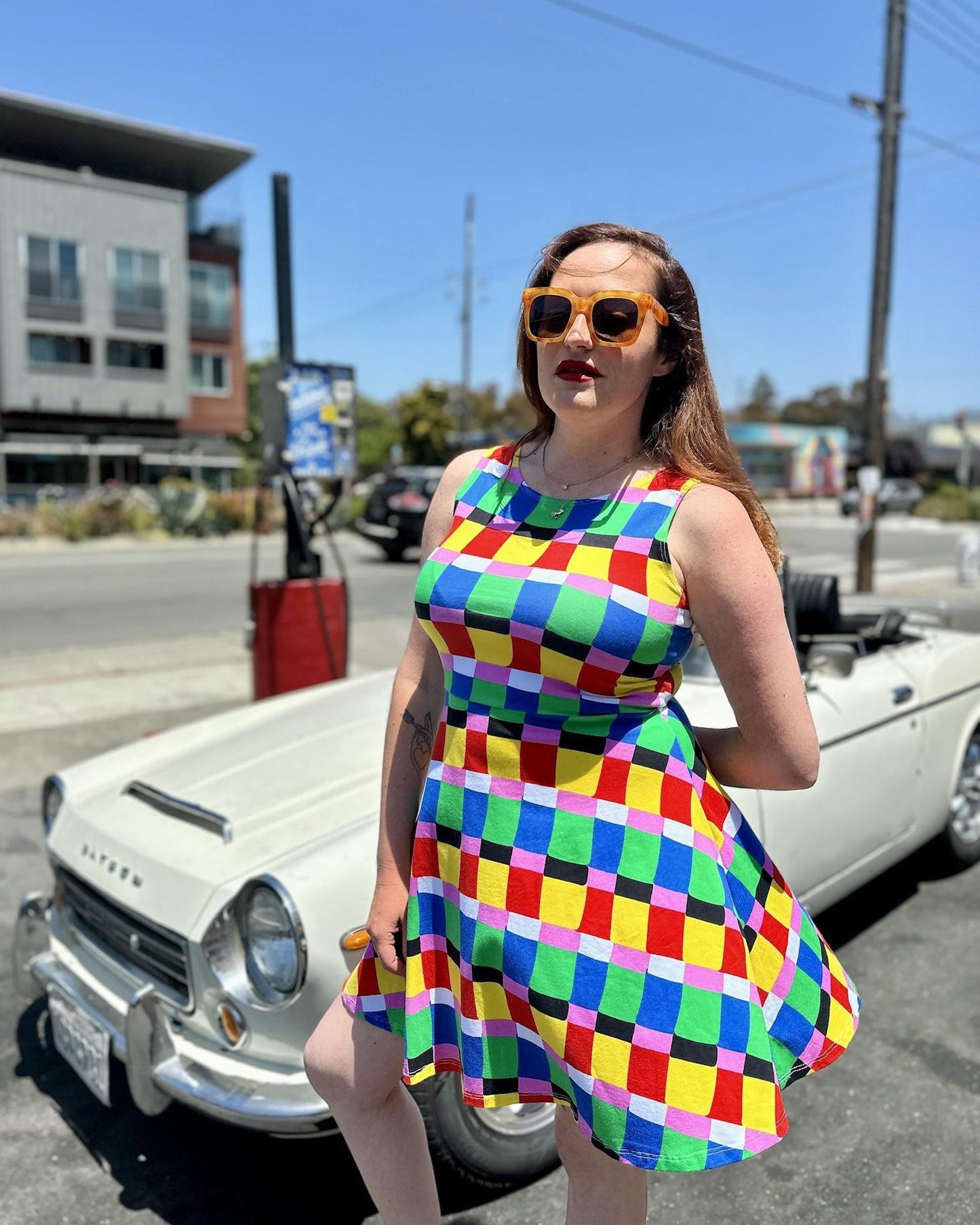 Nooworks Brenda Dress in Candy Weave - Size XL, 2XL