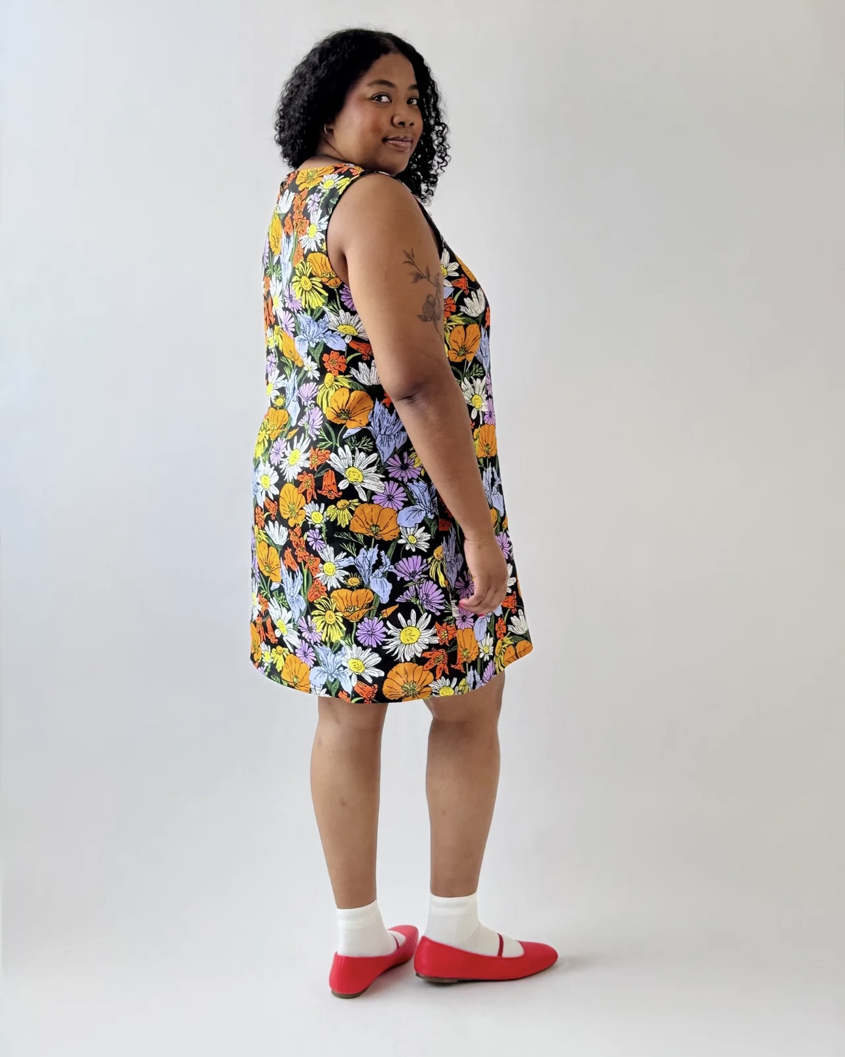 Nooworks Romy Dress in Wildflowers