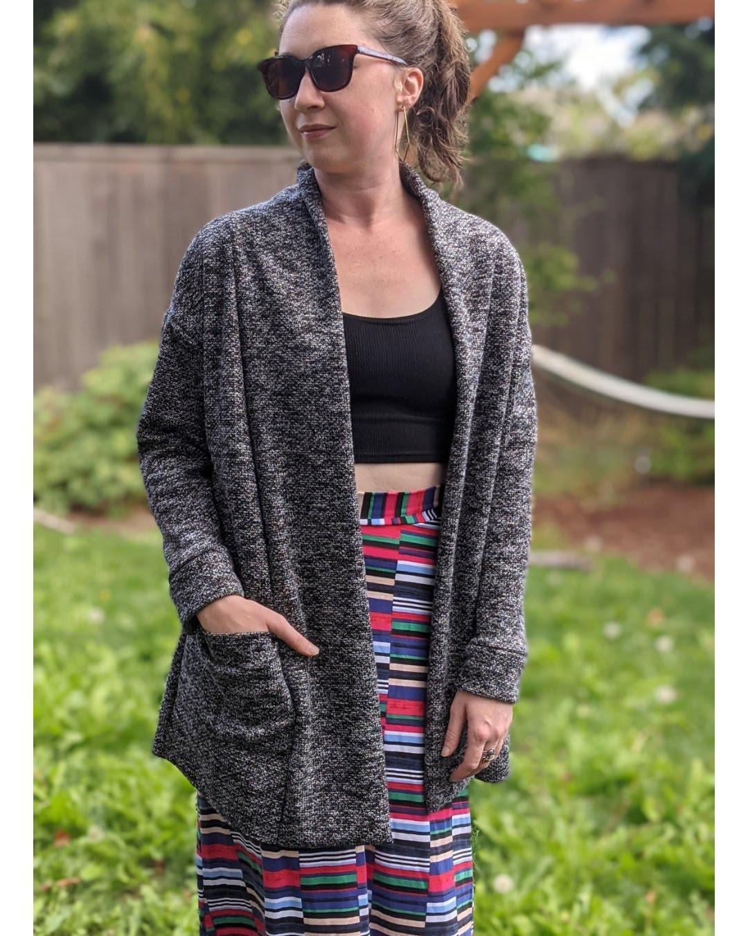KD Designs Deb Crop in Black