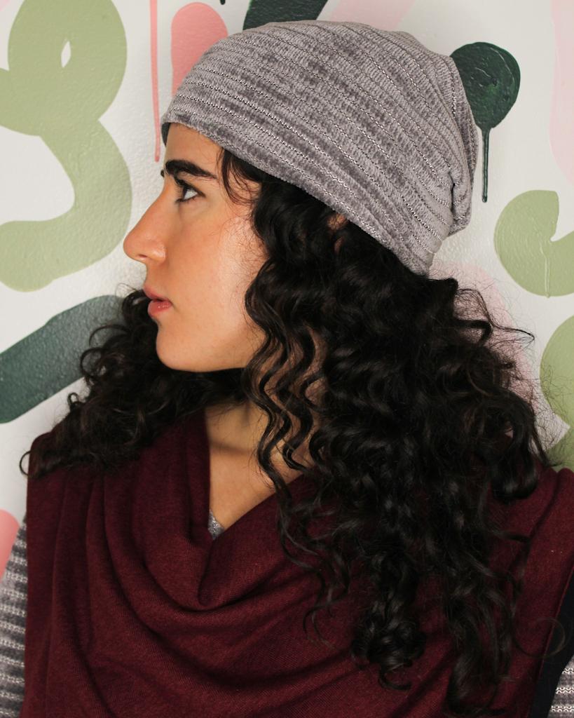 Squasht Velveteeny Dreamy Beanie Hat in Silver Plush - SALE