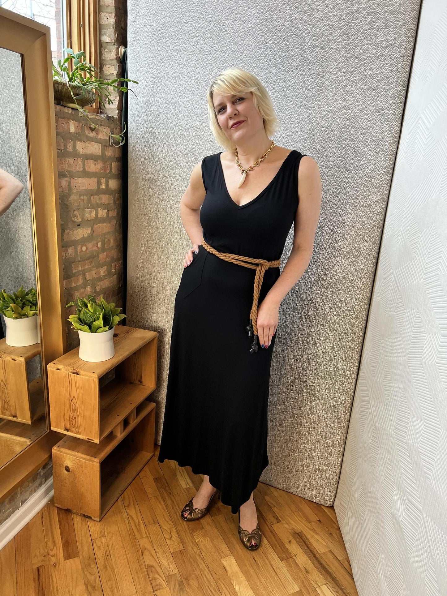 Yellowcake Rope Belt - Last One - Cobalt Blue