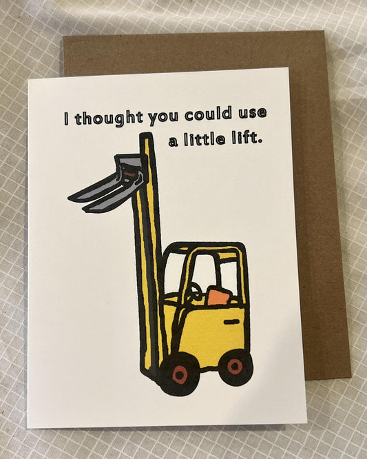 Heilo Cards I Thought You Could Use a Little Lift