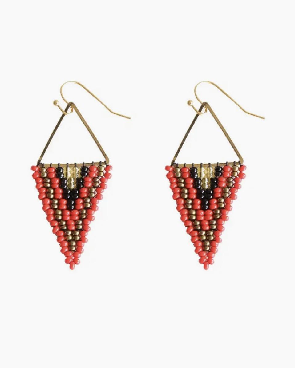 Fosterie Fire Uve Embera Earrings