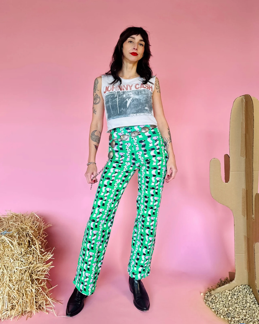 Nooworks Palazzo Pants in Sssnakes
