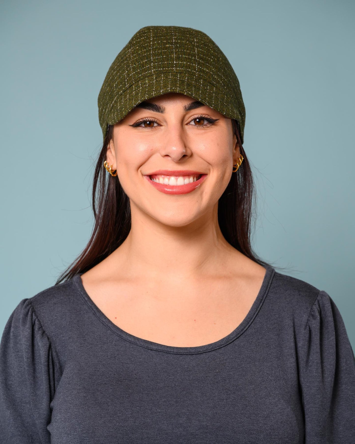 Squasht Reversible Bella Hat in Olive Green