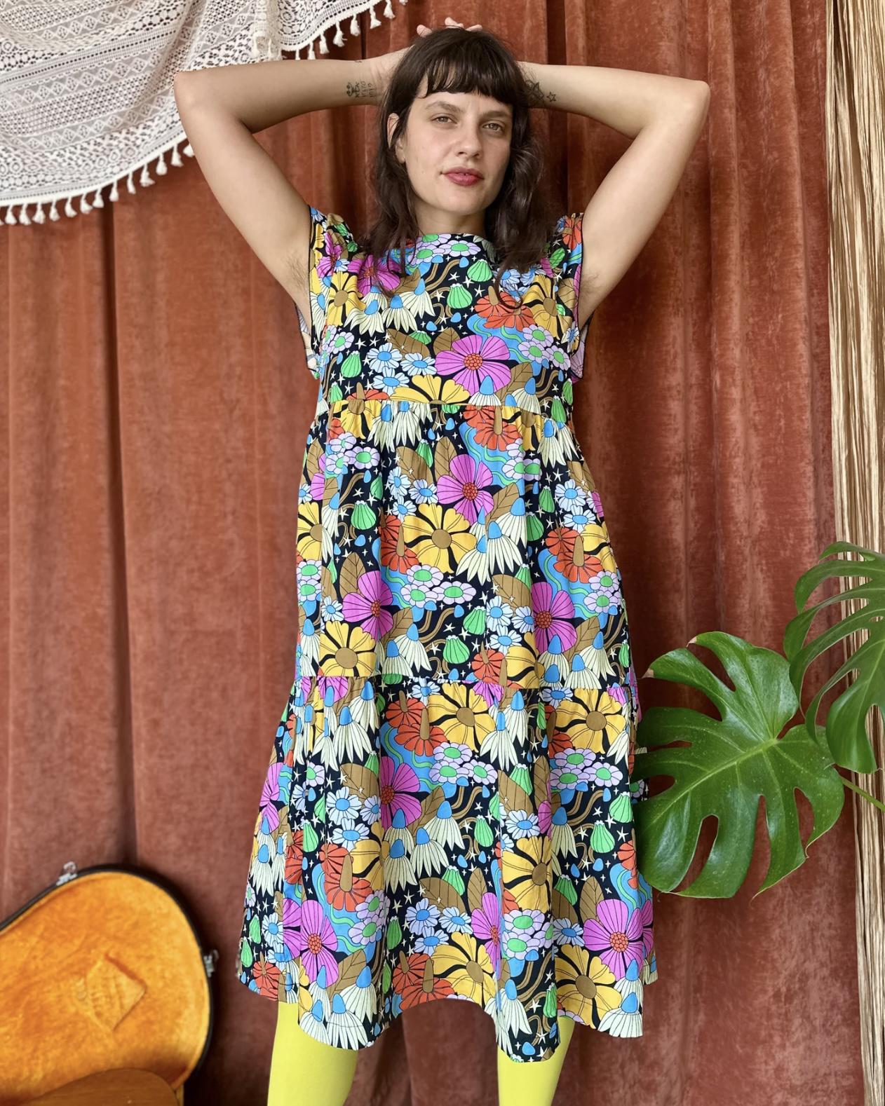 Nooworks Frida Dress Cosmic Floral