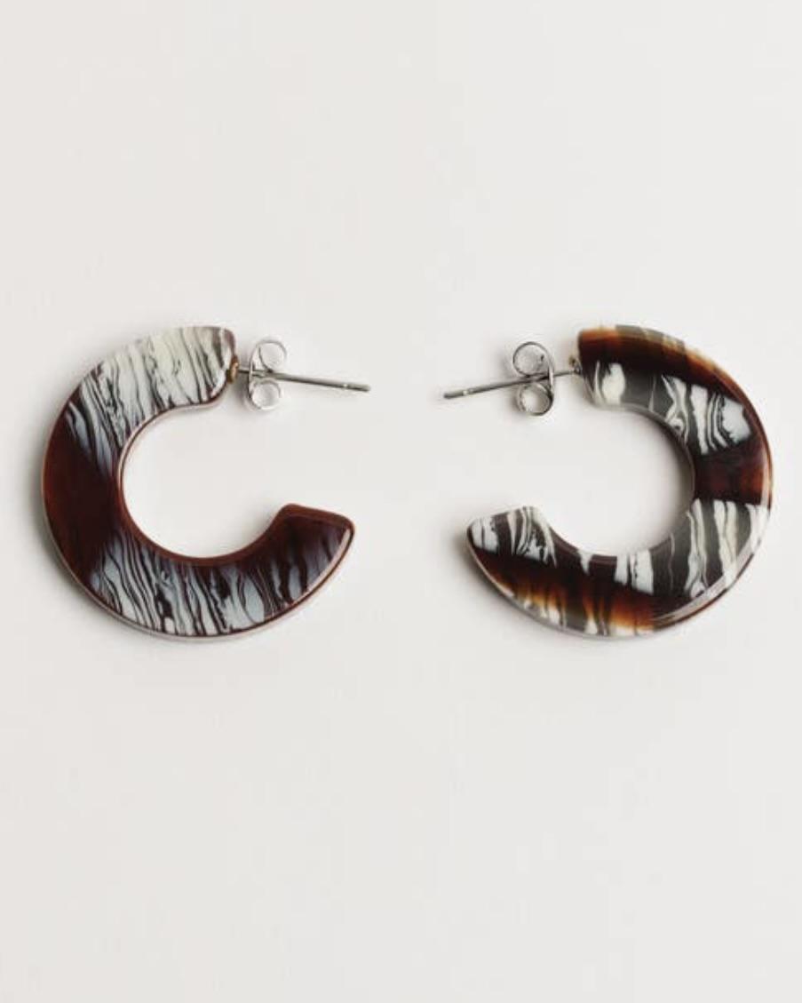 Nat And Noor Ray Hoops In Maple